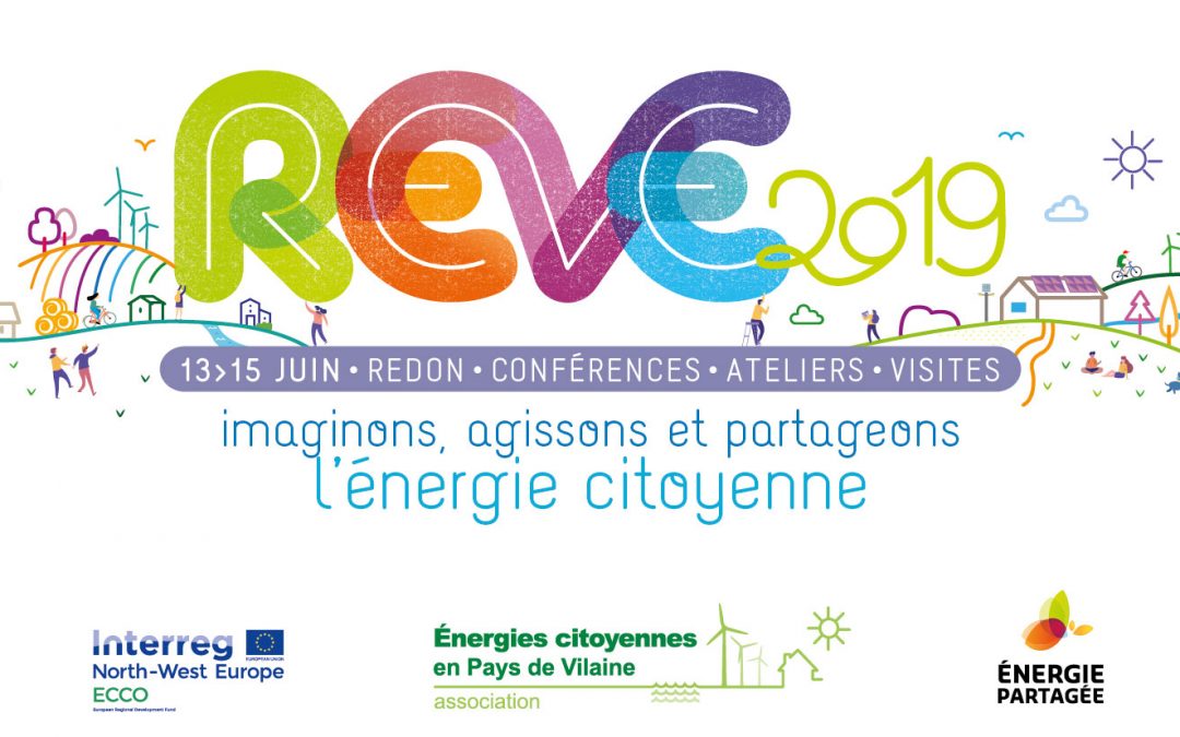 REVE 2019 : les rencontres européennes de l’énergie citoyenne à Redon du 13 au 15 juin – COMPLET