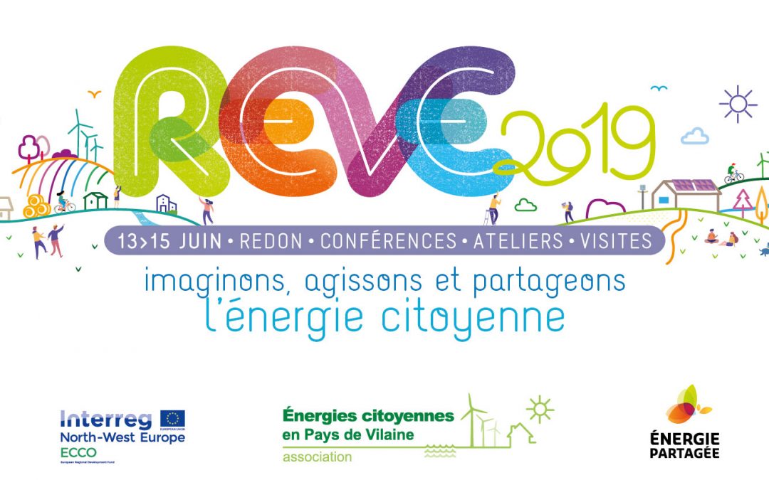 REVE 2019 : les rencontres européennes de l’énergie citoyenne à Redon du 13 au 15 juin – COMPLET